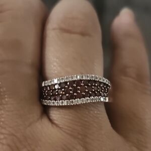 14K Italian Gold Ring. Size 8.